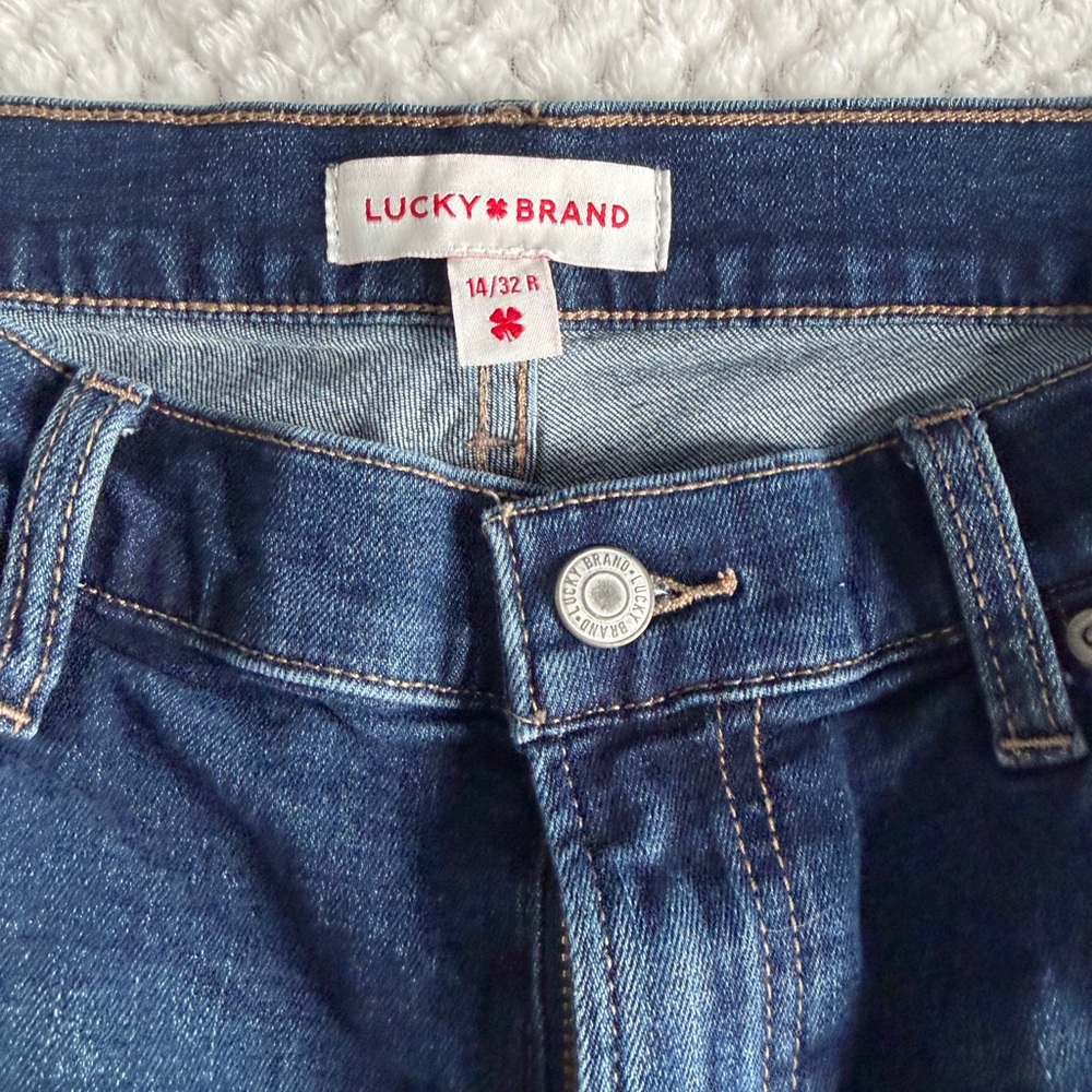 Lucky Brand Dark Blue Denim Jeans
